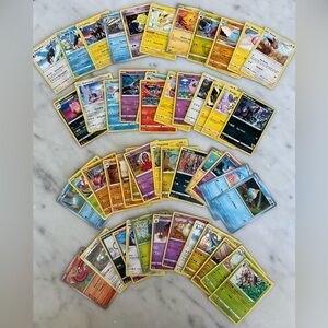Pokemon Card Lot - Pikachu, Snorlax, Darkrai, Jolteon Mixed Assortment